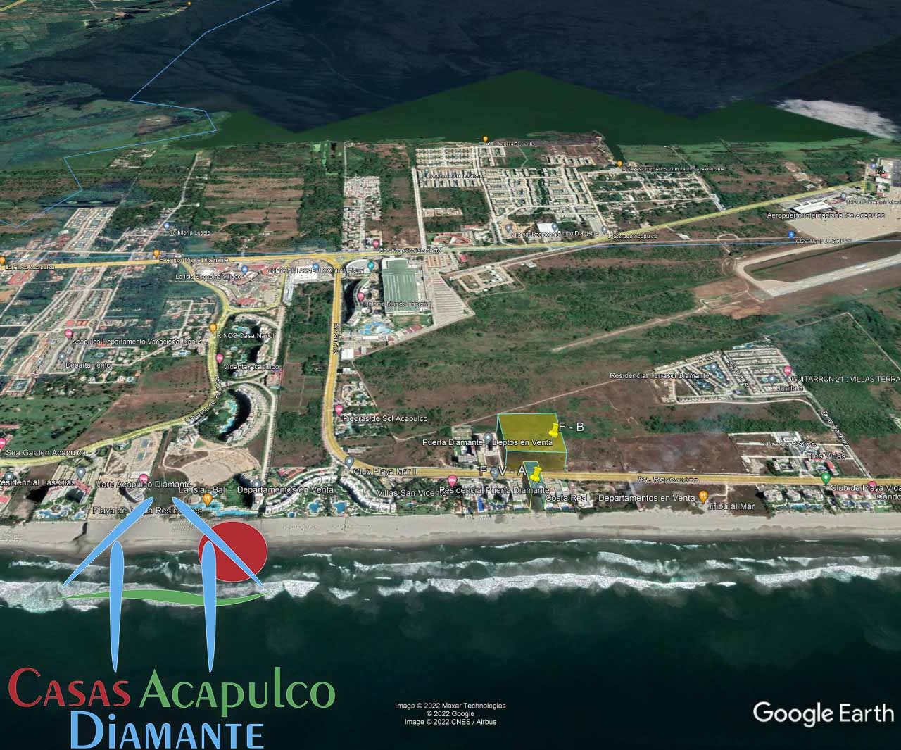 Terreno Barra Vieja Fracciones FV - Ubicación satelital y entorno 8